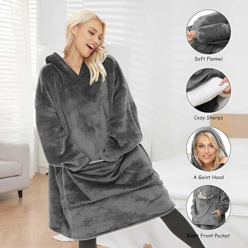 Heated Blanket Hoodie